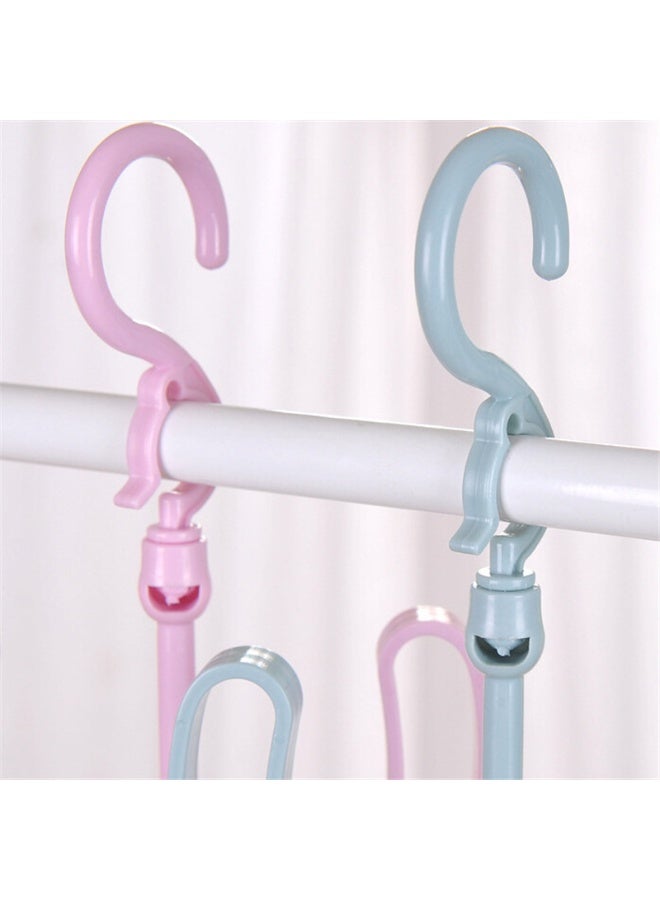 2 pcs Rotatable Balcony Shoe Drying Rack | Multi - function Small Hanging Rack for Shoes, Sandals - Outdoor Window Use - Image 2