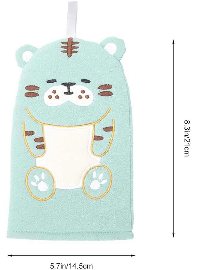 erorex Baby Bath Mitt Washcloths Gloves Kids Bath Sponge Cartoon Mitts Washcloths For Toddler Bath And  - Image 2