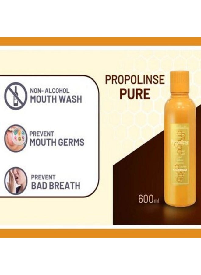 Propolinse - Ropolinse Mouthwash Pure 600Ml / 20.3 Oz - Image 1