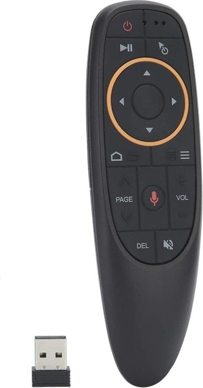 Weko جهاز G10 أندرويد-ويندوز-ماك-لينكس-تلفزيون متوافق مع الماوس الهوائي مع أوامر صوتية 2.4 جيجاهرتز تليفزيون ذكي جهاز تحكم ذكي - Image 2