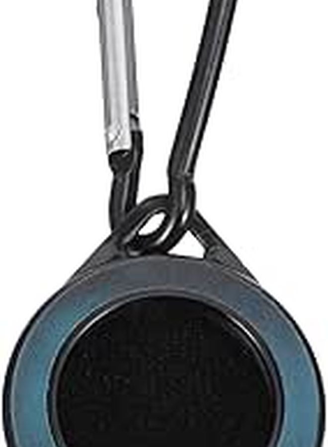 Scratch Resistant Keychain Tracker Cover with Hook for Travel Everyday Use Black - Image 1