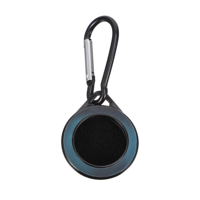 Scratch Resistant Keychain Tracker Cover with Hook for Travel Everyday Use Black - Image 2