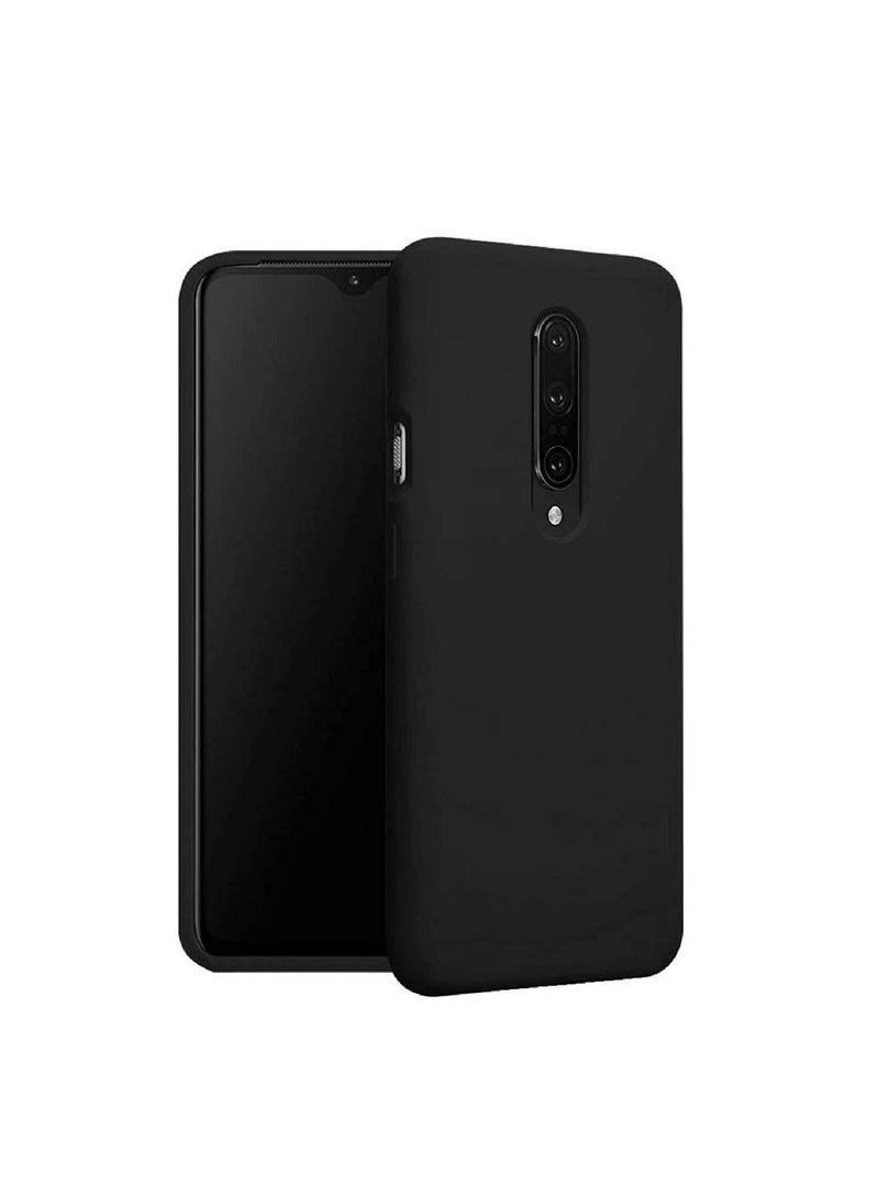 IAF Ultra-thin Silicone Full Body Protection Cover Case One Plus 7 pro Black - Image 3
