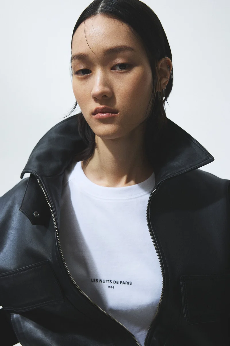 H&M Oversized jersey top