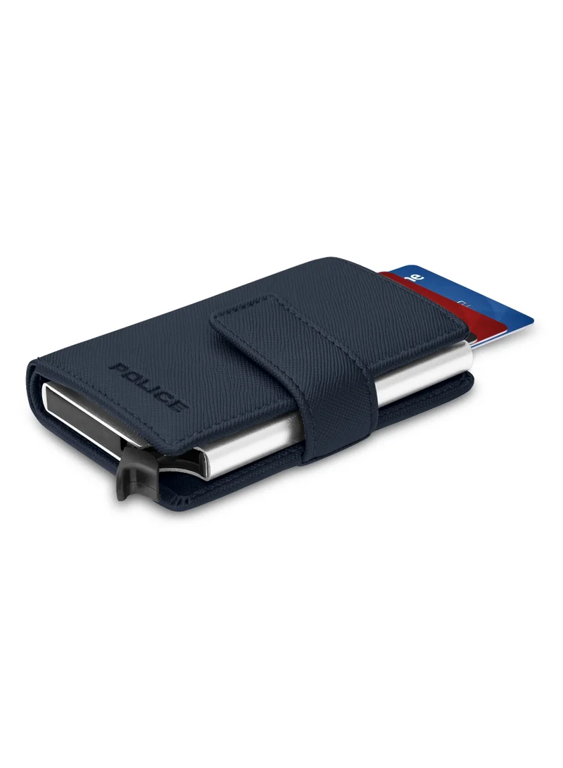 بوليس Javlon Vegan Leather & Alloy Men's Automatic Card Case, RFID Safe - PELGD2206902