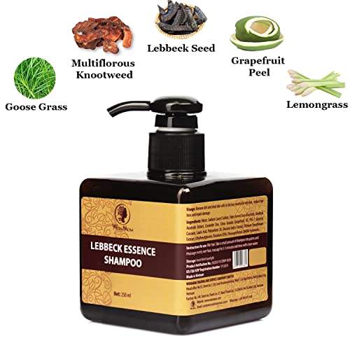 WONMOM Lebbeck Essence Shampoo (8.5 fl oz) - Image 3