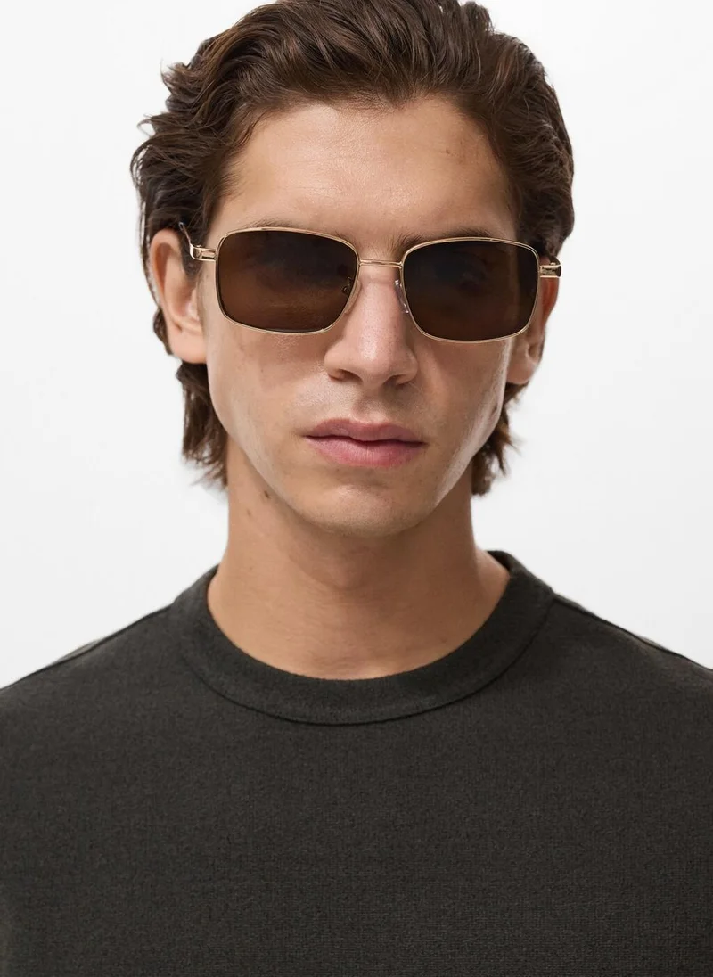 Mango Man Fine-Knit T-Shirt
