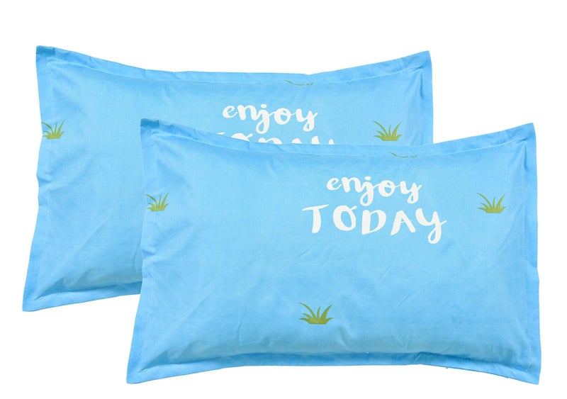 RRC Super Soft Brushed Microfiber Cotton Pillow Covers,Set of 4 (Total 8 Pcs) Pillow Covers,17X27(Inches) Pillow Covers - Image 2