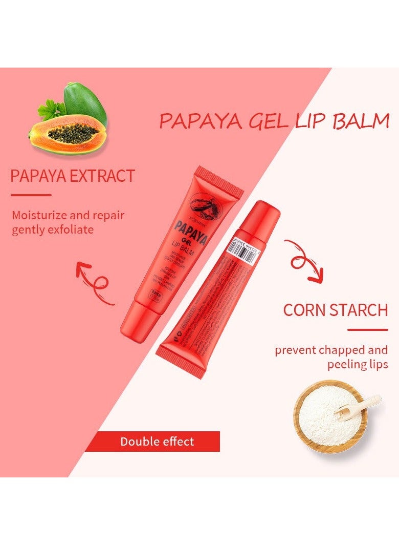 Kormesic 2pcs بابايا جل بلسم الشفاه-مهدئ - Image 3