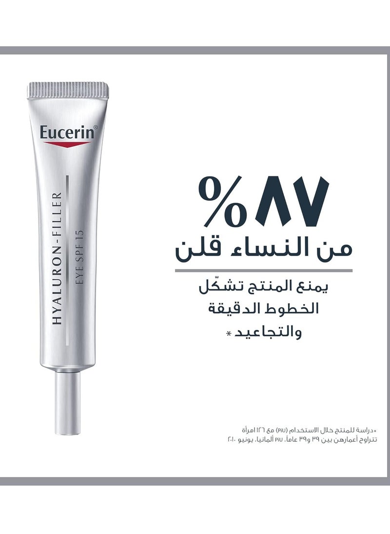 Eucerin EUCERIN ANTI-AGE HYALURON FILLER EYE SPF 15ML  - Image 2