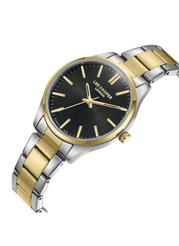 لي كوبر Lee Cooper LC08011.260 Women's Analog Display Watch & Metal Strap Silver