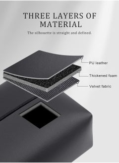 HomarKet Car Tissue Holder Leather –Tissue Box Holder for Car | Leather Tissue Box Cover | Hanging Tissue Box Holder  - Image 4