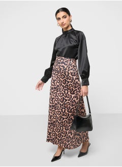 ELLA Leopard Print Skirt  - Image 1