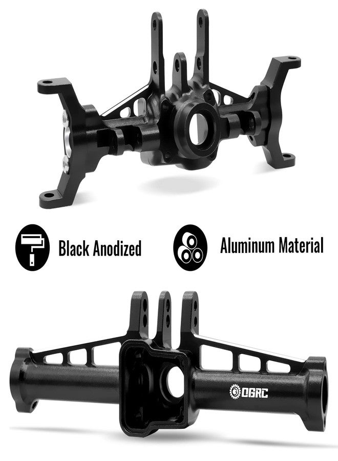 اوغونك غطاء محور OGRC مصنوع من الألومنيوم، غطاء محور أمامي وخلفي لأجزاء ترقية زاحف Bronco Defender RC TRX4M 1/18 - Image 4