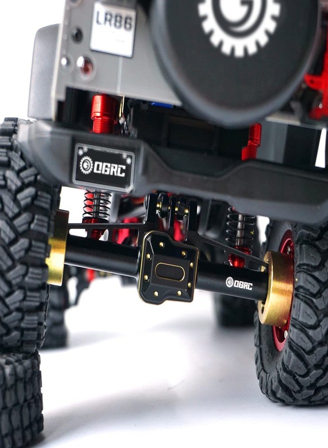 اوغونك غطاء محور OGRC مصنوع من الألومنيوم، غطاء محور أمامي وخلفي لأجزاء ترقية زاحف Bronco Defender RC TRX4M 1/18 - Image 3