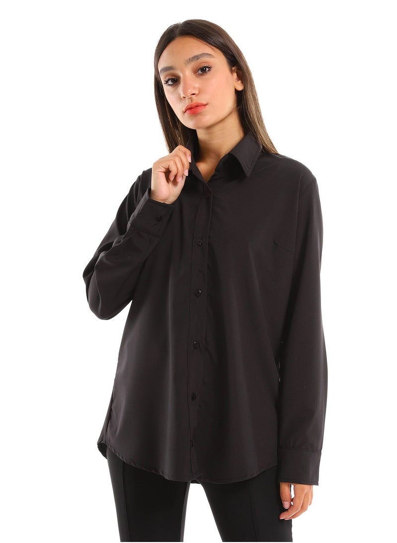 Master Jeans - Women Long sleeve buttoned down shirt - Image 1
