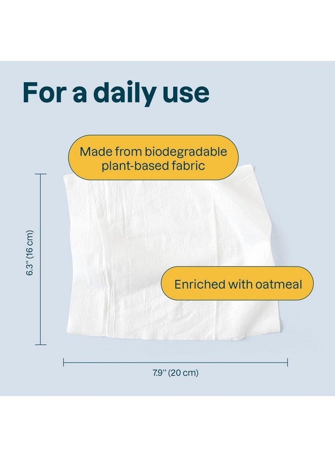 أتيتود مناديل أطفال من ATTITUDE، غنية بالشوفان، مناديل حفاضات للأطفال حديثي الولادة والرضع، للبشرة الحساسة والجافة، تم اختبارها من قبل أطباء الجلدية، نباتية، بدون رائحة، 72 منديلًا - Image 3