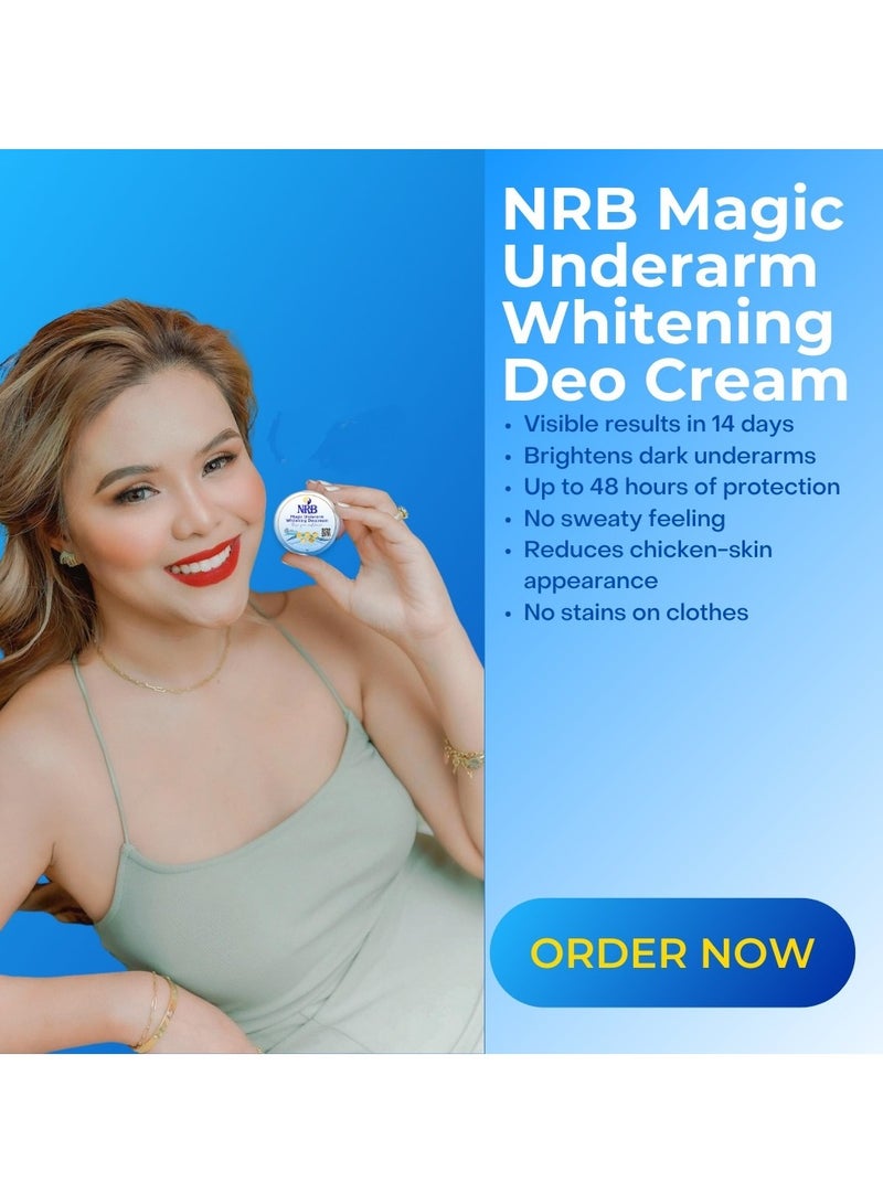 NRB Magic Underarm Whitening Deo Cream 40 grams - Image 2