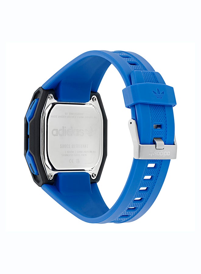 Adidas Gw Tech One Gmt Blk Cs Blk Dl 48Mm Dig Blu Rs Fw24 - Image 3