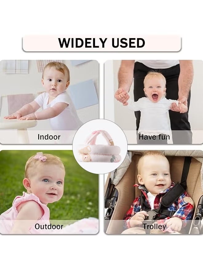 Berma Baby خوذة رأس الطفل الزاحف للأطفال الصغار مضادة للتصادم خوذة رأس أمان قابلة للتعديل مناسبة للمشي واللعب، مناسبة للأولاد والبنات (دب) - Image 5