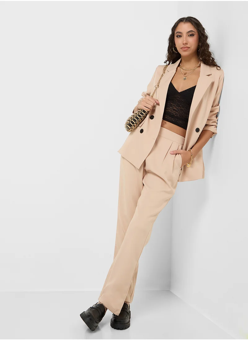 Ginger Oversize Boyfriend Blazer & Pant Set