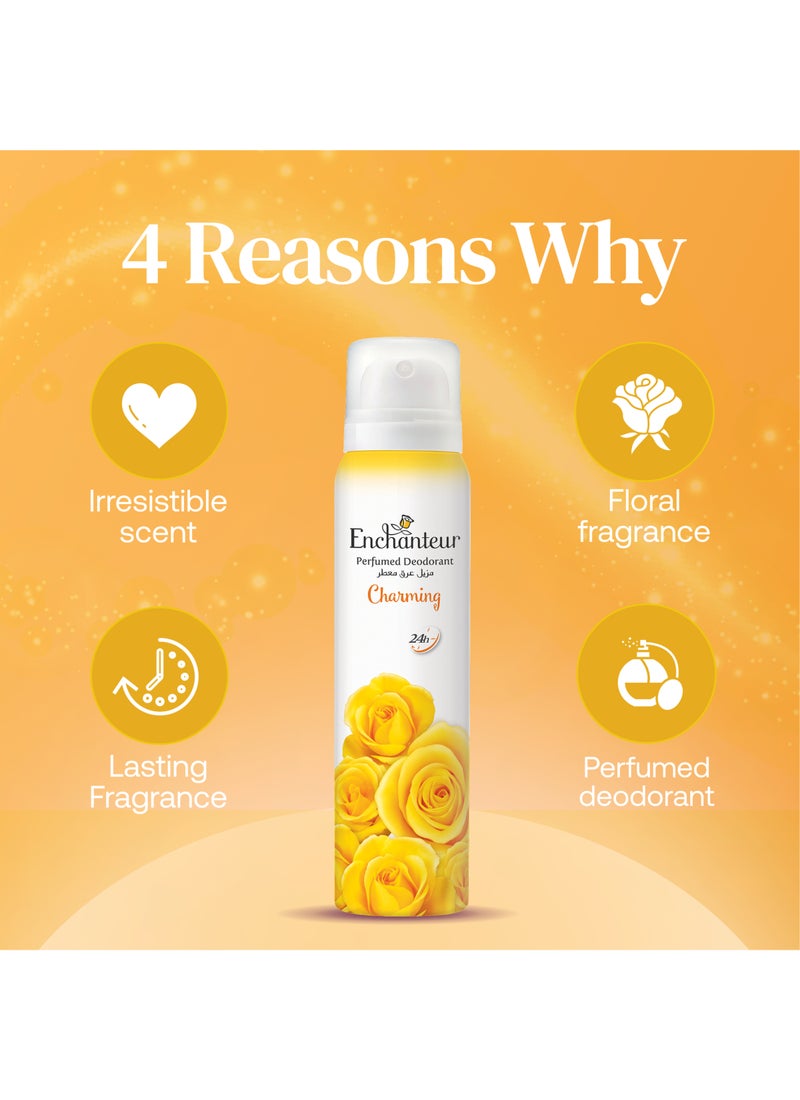 Enchanteur Charming Perfumed Deodorant With Odour Protection - Image 3