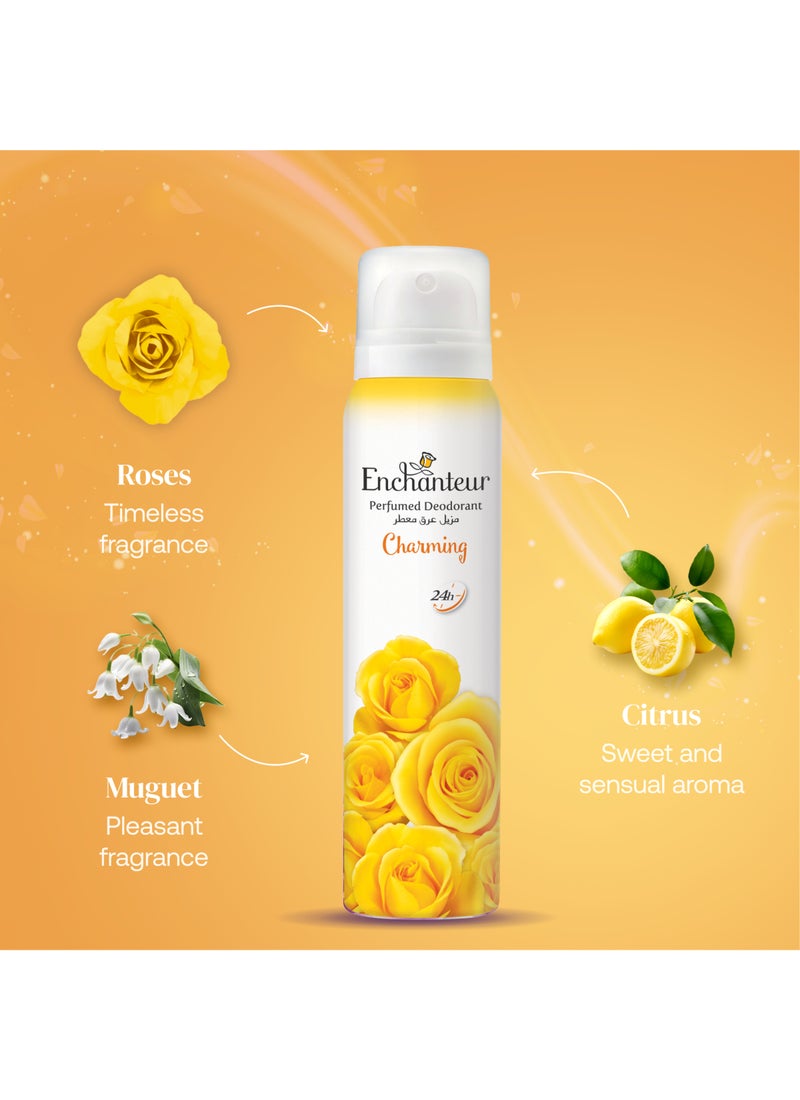Enchanteur Charming Perfumed Deodorant With Odour Protection - Image 2