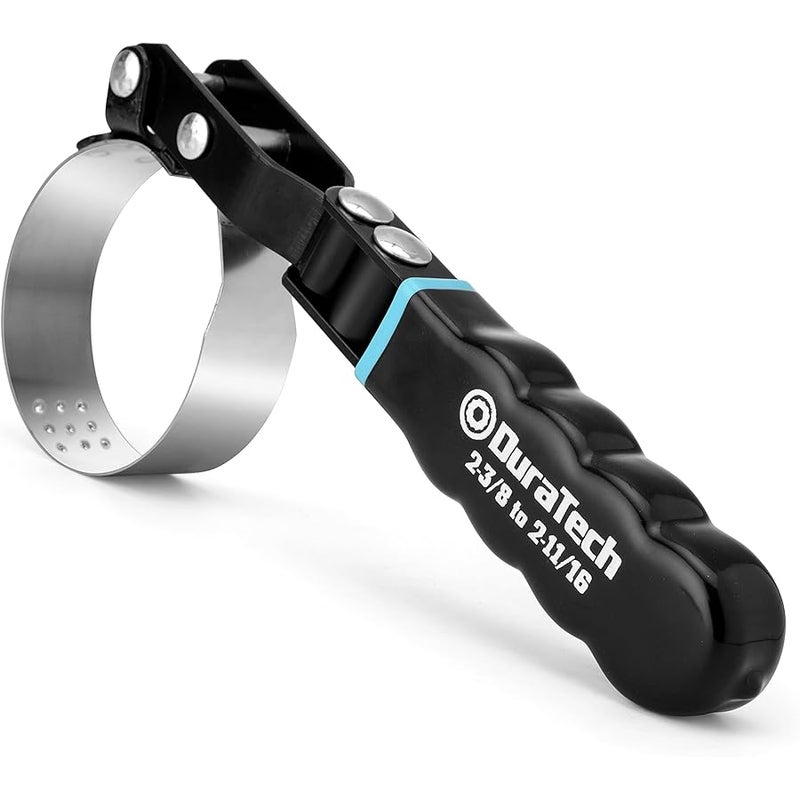 DURATECH Extra Small Swivel Oil Filter Wrench, Oil Filter Removal Tool, Fits Filters 2-3/8 to 2-11/16, Perfect for Car Repair Tools - Image 1