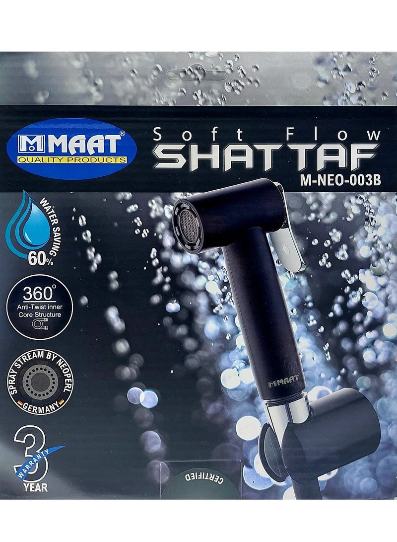 MAAT Soft Flow Shattaf Set with Hose and Holder - Black - Image 2
