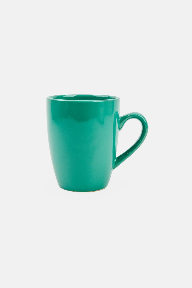 Maser Inoda 4 Pieces Ceramic Coffee Mug Set 420 ml, Turqouise  - Image 3