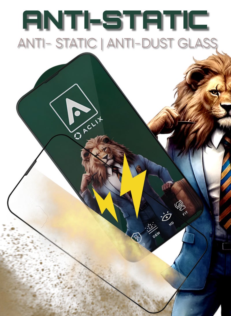 أكاليكس قطعتين، واقي شاشة عالي الجودة لهاتف آيفون 14 برو - Image 4
