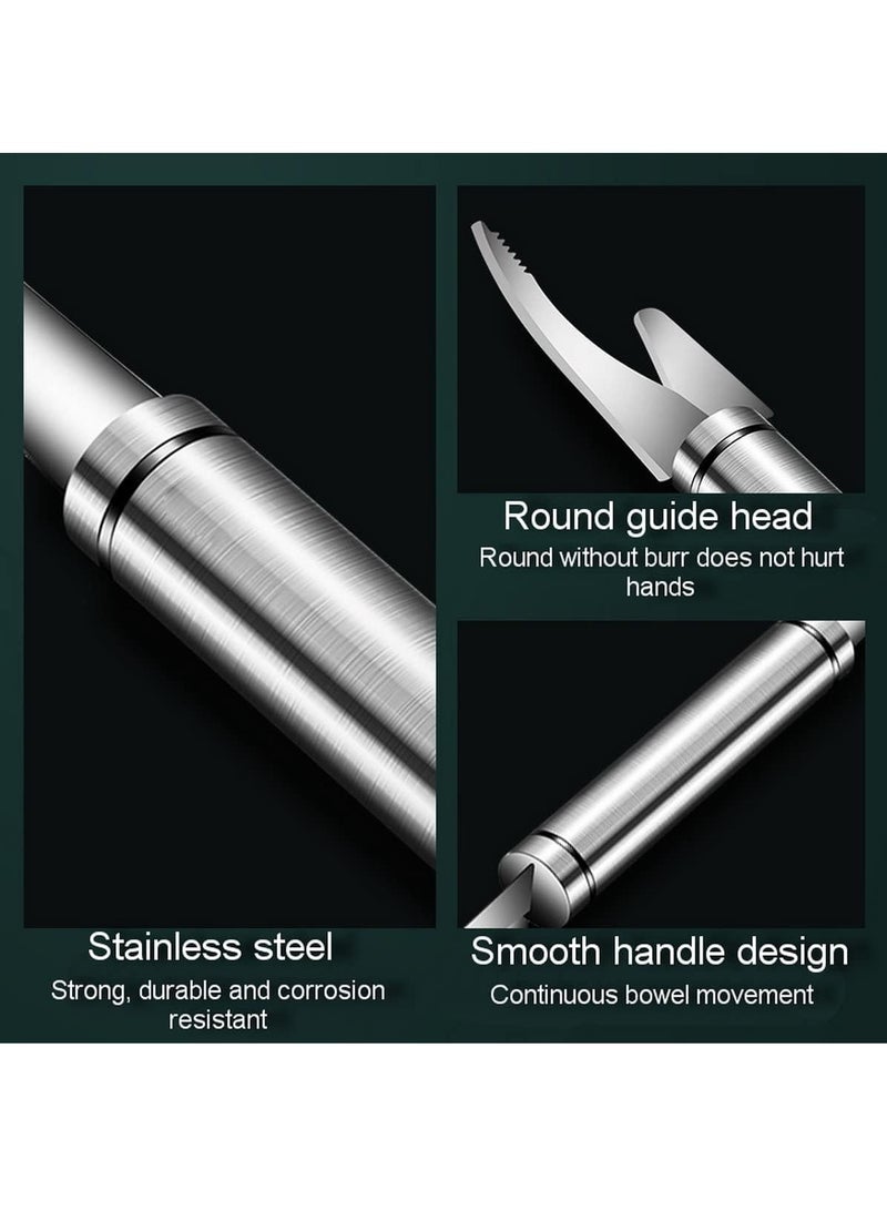 RATSAW Multifunctional 5 in 1 Fish and Shrimp Knife Set Scaler Remover Peeler Intestine Cleaner Stainless Steel Home Kitchen Tools 2 Pcs  - Image 3