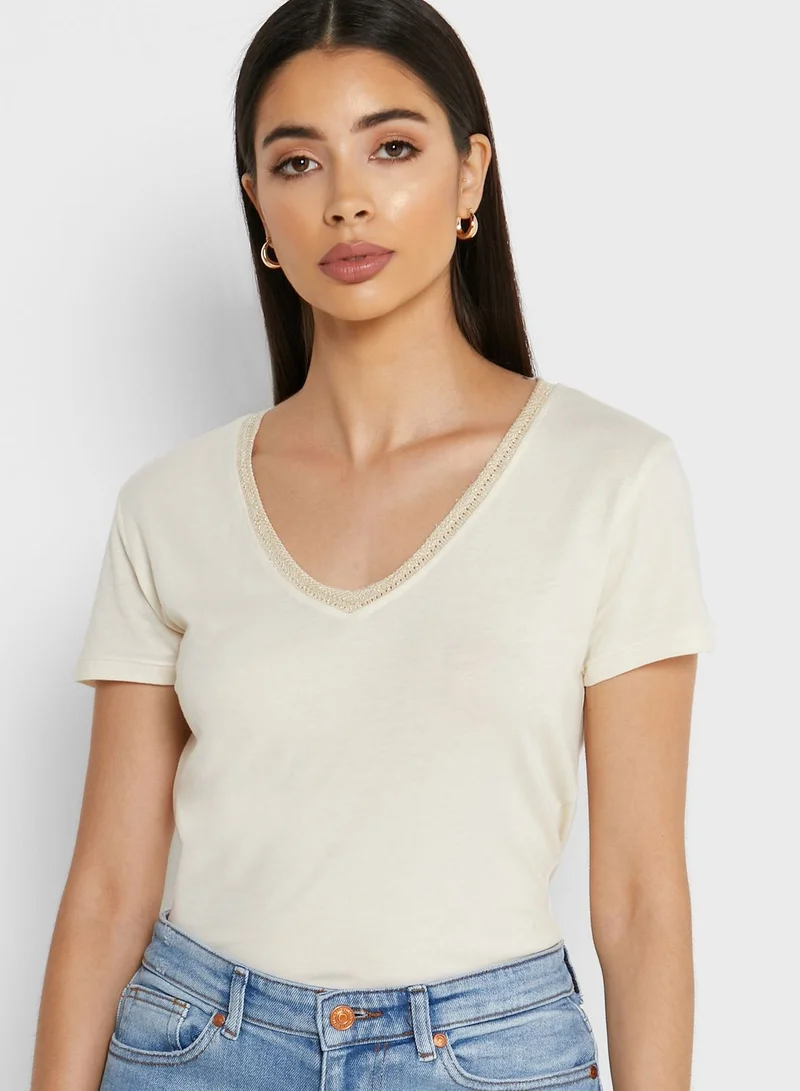 Lee Cooper V-Neck T-Shirt