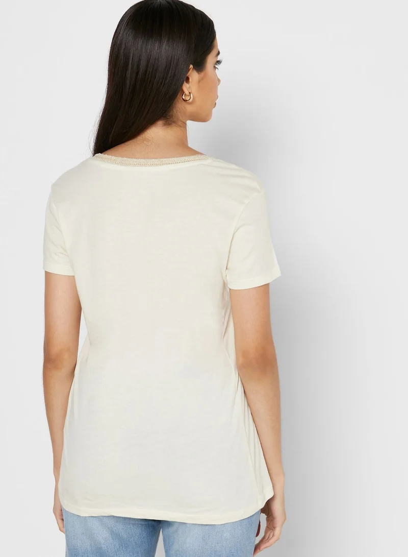 Lee Cooper V-Neck T-Shirt