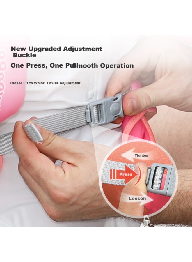 Swimbobo Kids Swim Arm Floats Swimming Equipment Safety Inflatable Floating Sleeves Floating Arm Rings Swim Ring Integrated Pink - Image 1
