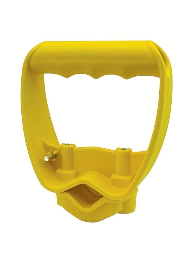 Yellow Labor Saving Shovel And Rake Handle Attachment With Back Saving Design - Image 4