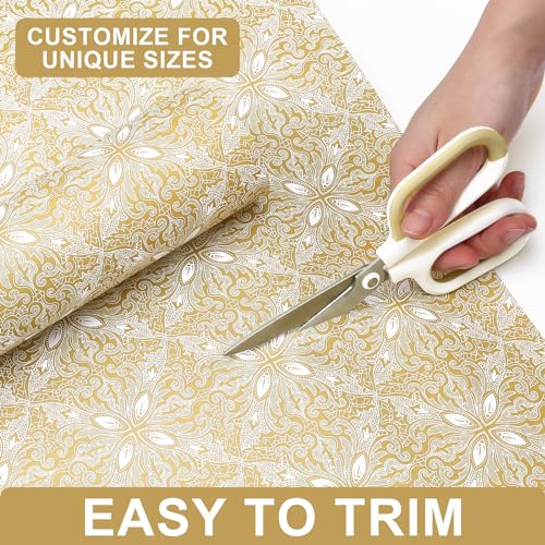 Geosar 10 Sheets Drawer Liners for Dresser Scented Drawer Liners Drawer Paper Liner Non Adhesive Scented Liners for Drawers Fragrant Drawer Liners for Home Shelf Closet (Retro) - Image 3