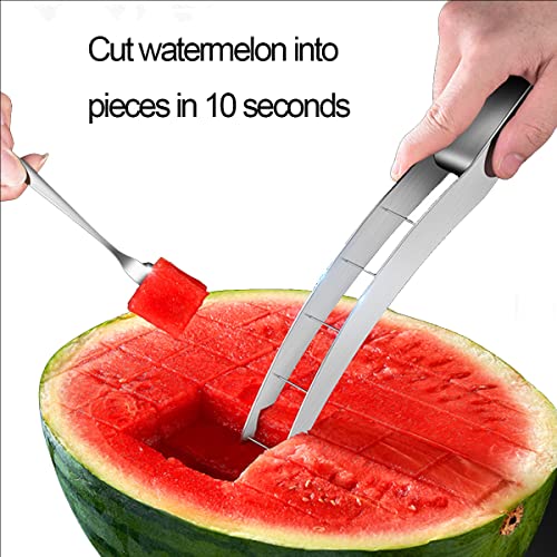 Shoxil Watermelon Cutter Slicer Cut Watermelon Into Cubes Knife Melon Baller for Kitchen Gadgets Useful Cool Tool - Image 2