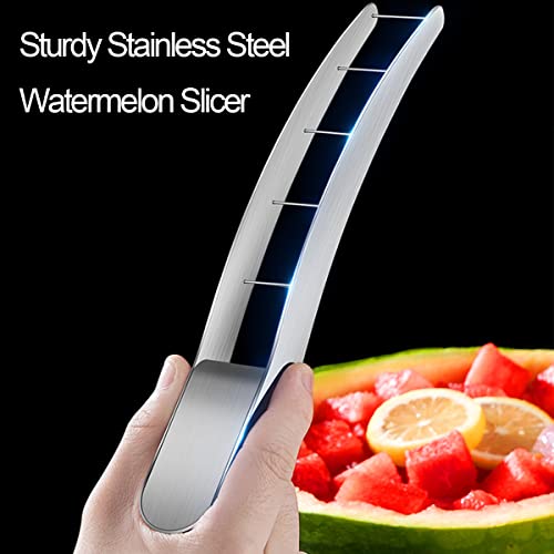 Shoxil Watermelon Cutter Slicer Cut Watermelon Into Cubes Knife Melon Baller for Kitchen Gadgets Useful Cool Tool - Image 3