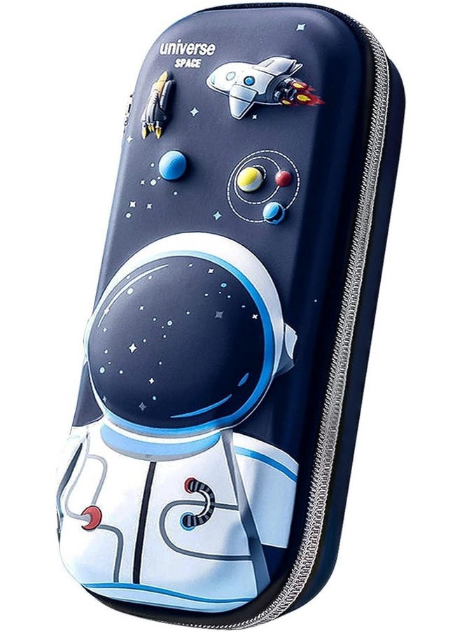 Sky Tech Sky Tech® 3D Cover EVA Space Astronaut Theme Pencil Case Large Capacity Pencil Pouch Bag Compass School Pouch Organizer for Students Kids Premium Stylish Pen Holder Pouch Stationery Box (Pencil case)  - Image 1