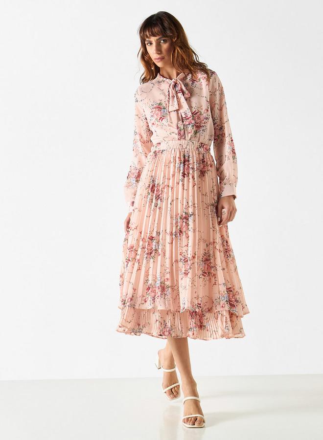 تواكستريمز بلوزة بأكمام طويلة وفيونكة وطبعات زهرية تو إكستريمز - Image 3