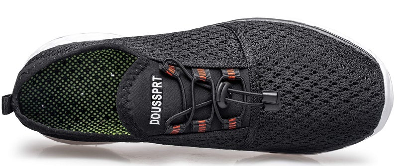 DOUSSPRT Women's Water Shoes Quick Drying Sports Aqua Shoes Black Size 9.5 - Image 5