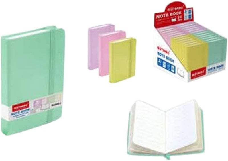 MOTARRO MU069-3 A7 Note Book Pack of 2 - Multicolor