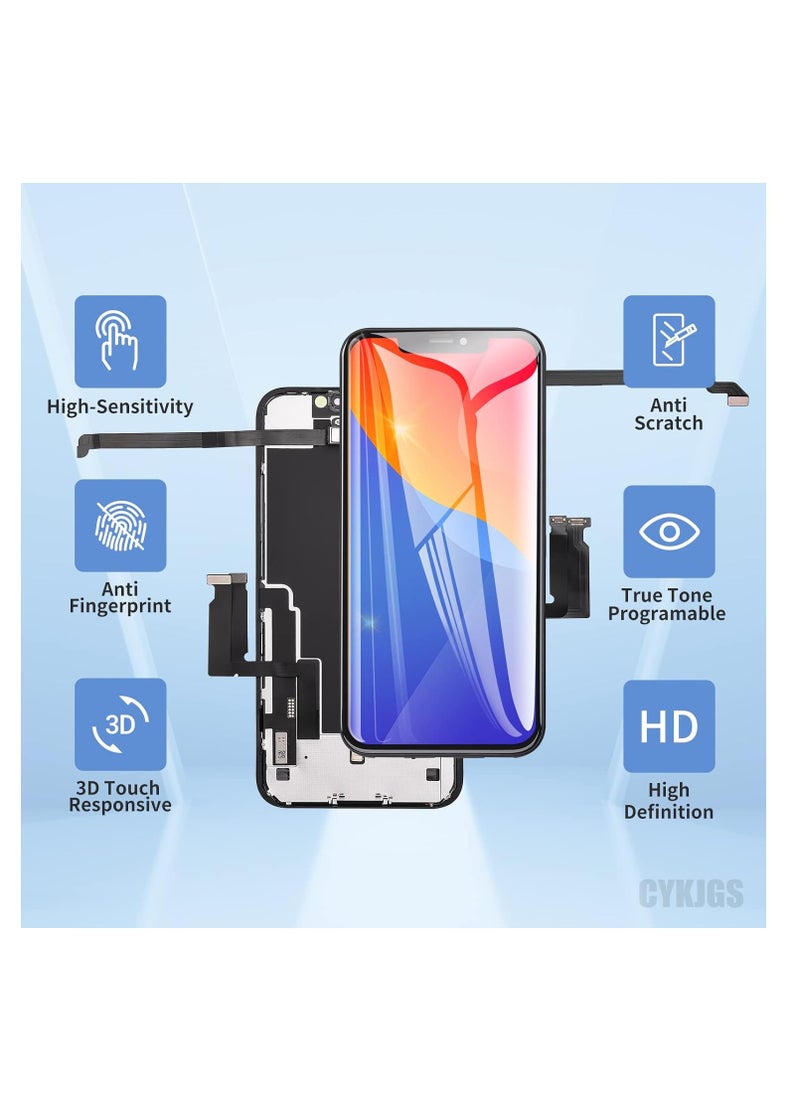 RYN® for iPhone XR Screen Replacement 6.1” 3D Touch LCD Display Digitizer Full Assembly with Fix Kits A1984, A2105, A2106, A2108