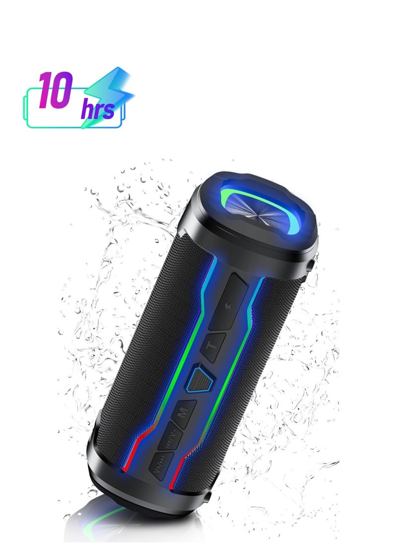 Hezire H-Sound NEON -WIRELESS BLUETOOTH SPEAKER WITH LED LIGHTS & FM RADIO  - Image 1