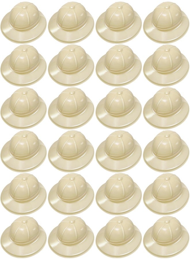 Erinnmy Safari Explorer Party Hats - 24 Pcs Plastic Jungle Animal Themed Hats for Kids Birthday, Dress-Up Adventures - Image 1