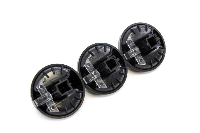 Red Hound Auto Set of 3 Control Knobs for Toyota Tundra 2000-2006 - Heater, AC, Fan Replacement - Image 4