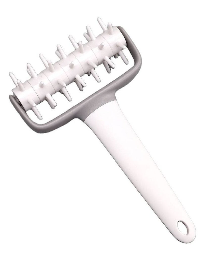 Plastic Dough Puncher Tool White