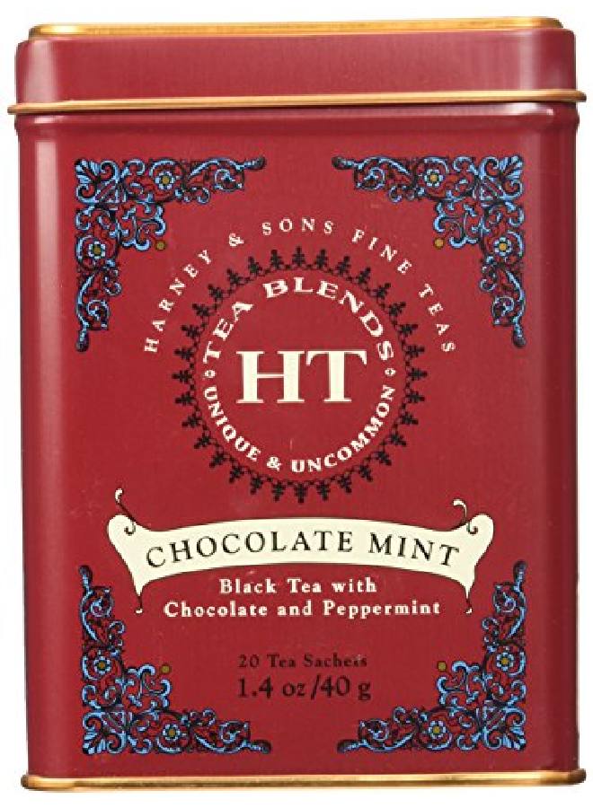 HARNEY & SONS شاي أسود بنكهة الشوكولاتة والنعناع من هارني وأولاده 20 كيس في العلبة - Image 5