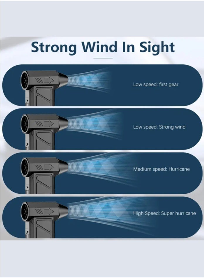 EFFIE Multifunctional Vacuum Cleaner and Blower for Car & Home – Powerful Portable Mini Dust & Air Duster | Rechargeable Wireless Cleaning Device for Car Interiors, Sofas, Beds & Office – Lightweight & Compact - Image 5